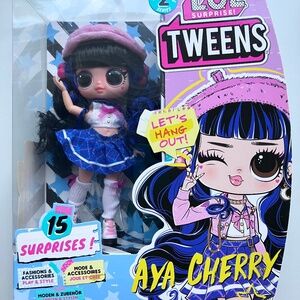 NIB LOL Tweens doll Aya Cherry + 15 Surprises